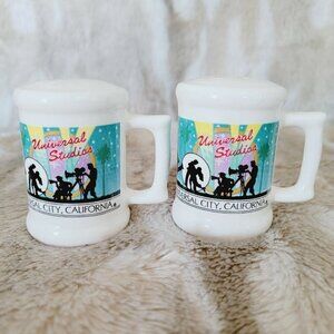 Vintage Universal Studios Salt & Pepper Shakers Universal City, CA Karol Western